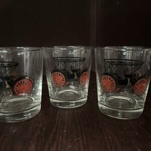 International Auto Buggy Cars Ford 1907 Rocks Juice Glass (12023.00)
